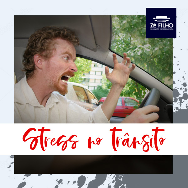 Ninguém está livre do stress no trânsito
